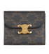 Celine Triomphe Compact Wallet, front view